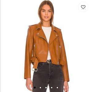 PISTOLA LEATHER PEBBLE JACKET- BLACM